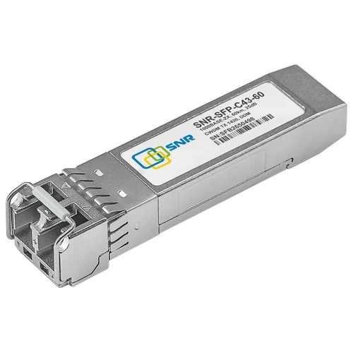 Модуль SFP CWDM оптический, дальность до 60км (25dB), 1430нм Модуль SFP CWDM оптический, дальность до 60км (25dB), 1430нм