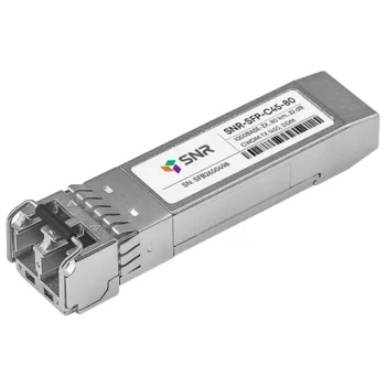 Модуль SFP CWDM оптический, дальность до 80км (32dB), 1450нм Модуль SFP CWDM оптический, дальность до 80км (32dB), 1450нм