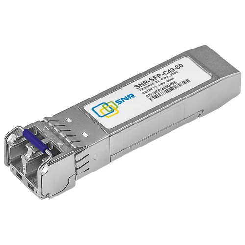 Модуль SFP CWDM оптический, дальность до 80км (25dB), 1490нм (com)