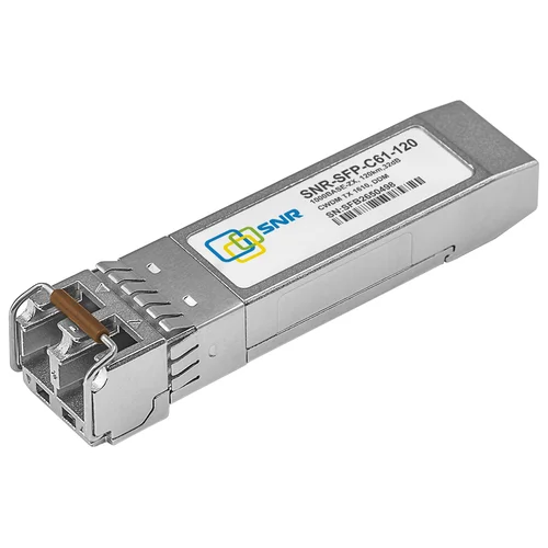 Модуль SFP CWDM оптический, дальность до 120км (32dB), 1610нм Модуль SFP CWDM оптический, дальность до 120км (32dB), 1610нм