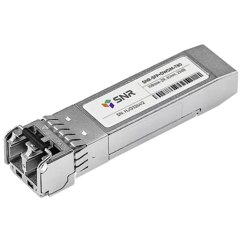 Модуль перестраиваемый (Tunable) SFP+ DWDM оптический, дальность до 80км (23dB)
