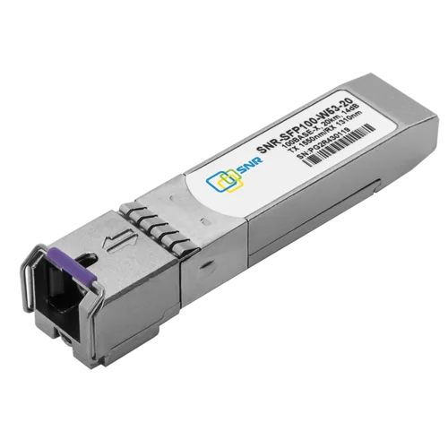 Модуль SFP WDM, дальность до 20км (12dB), 1550нм, 100Mb Модуль SFP WDM, дальность до 20км (12dB), 1550нм, 100Mb