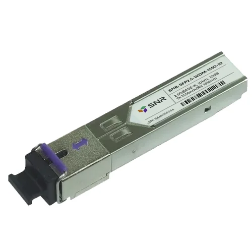 Модуль SFP 2.5G WDM, дальность до 10км SC (10dB), 1310нм Модуль SFP 2.5G WDM, дальность до 10км SC (10dB), 1310нм