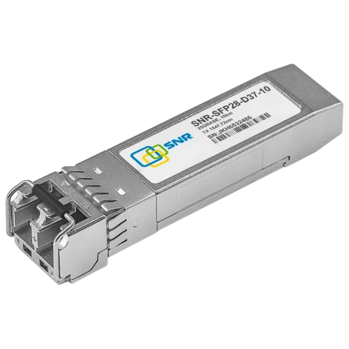 Модуль SFP28, 25GBASE, DWDM, разъем LC, дальность до 10км, 1547.72нм Модуль SFP28, 25GBASE, DWDM, разъем LC, дальность до 10км, 1547.72нм