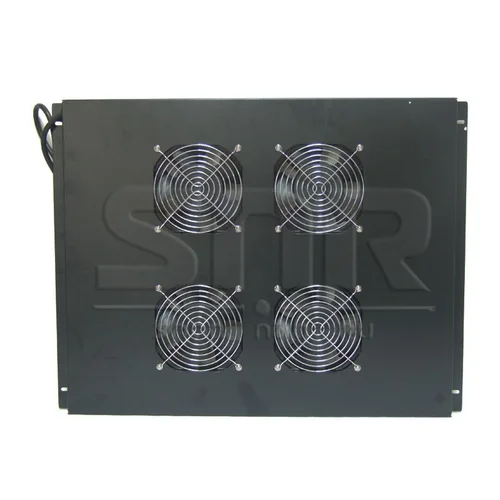 Блок вентиляторов для шкафов TFC глубиной 960мм, 4 вентилятора, черный