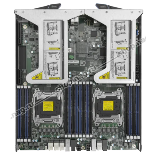 Сервер SNR-SR1204R, 1U, 1 процессор Intel 8C E5-2620v4 2.10GHz, 32G DRAM