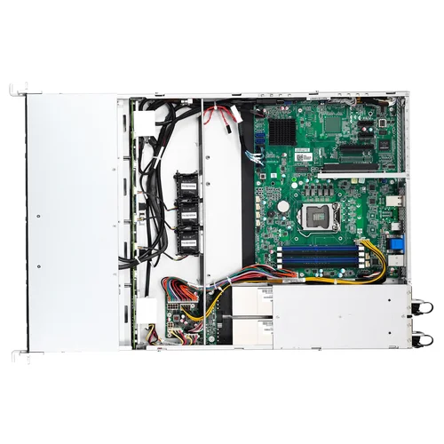 Сервер SNR-SR160R-V5, 1U, 1 процессор Intel Xeon E3-1220v5, 16G DDR4, 2x1TB HDD, резервируемый БП