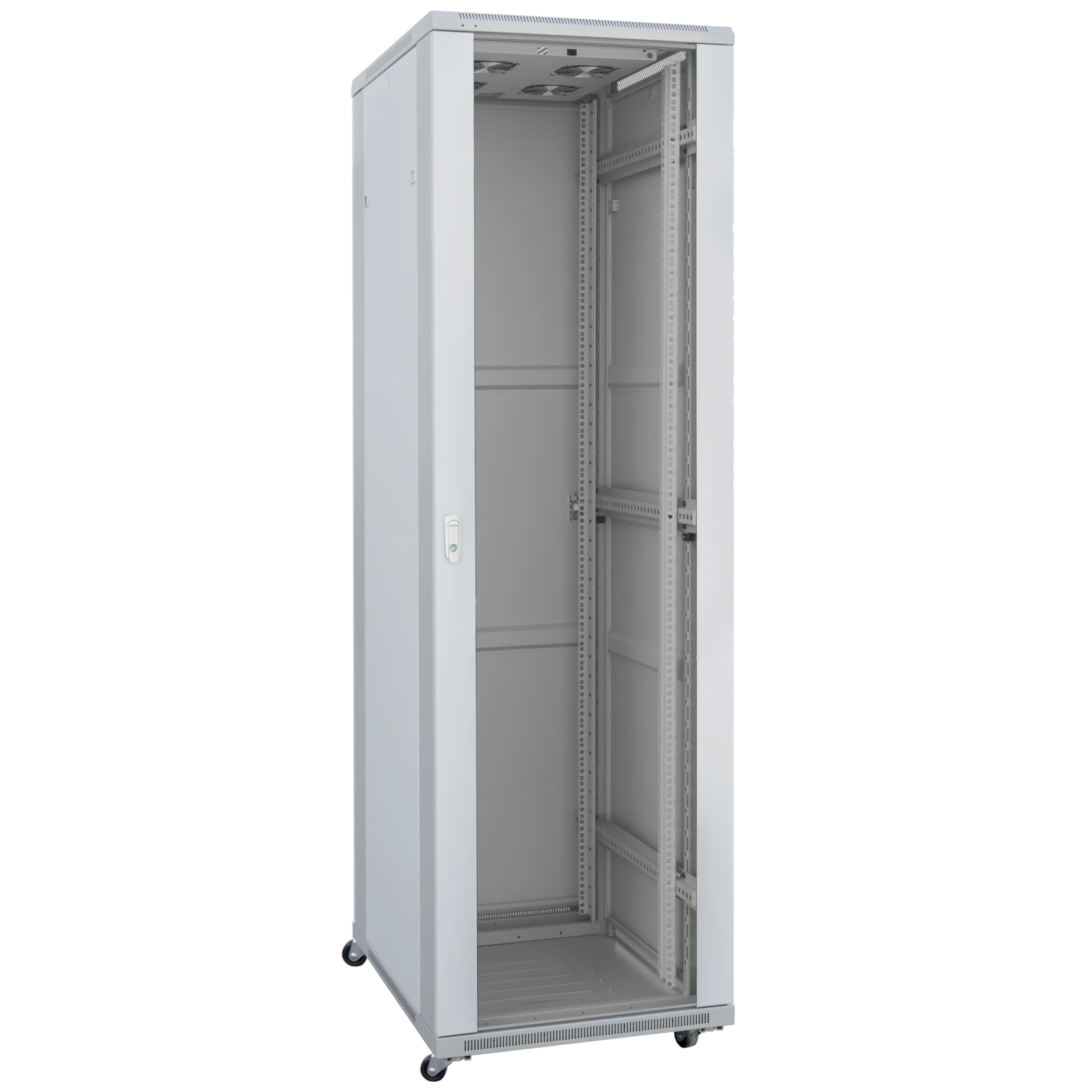 Шкаф телекоммуникационный напольный 42U 600x1000мм, серия TFC (SNR-TFC-426010-GS-G)