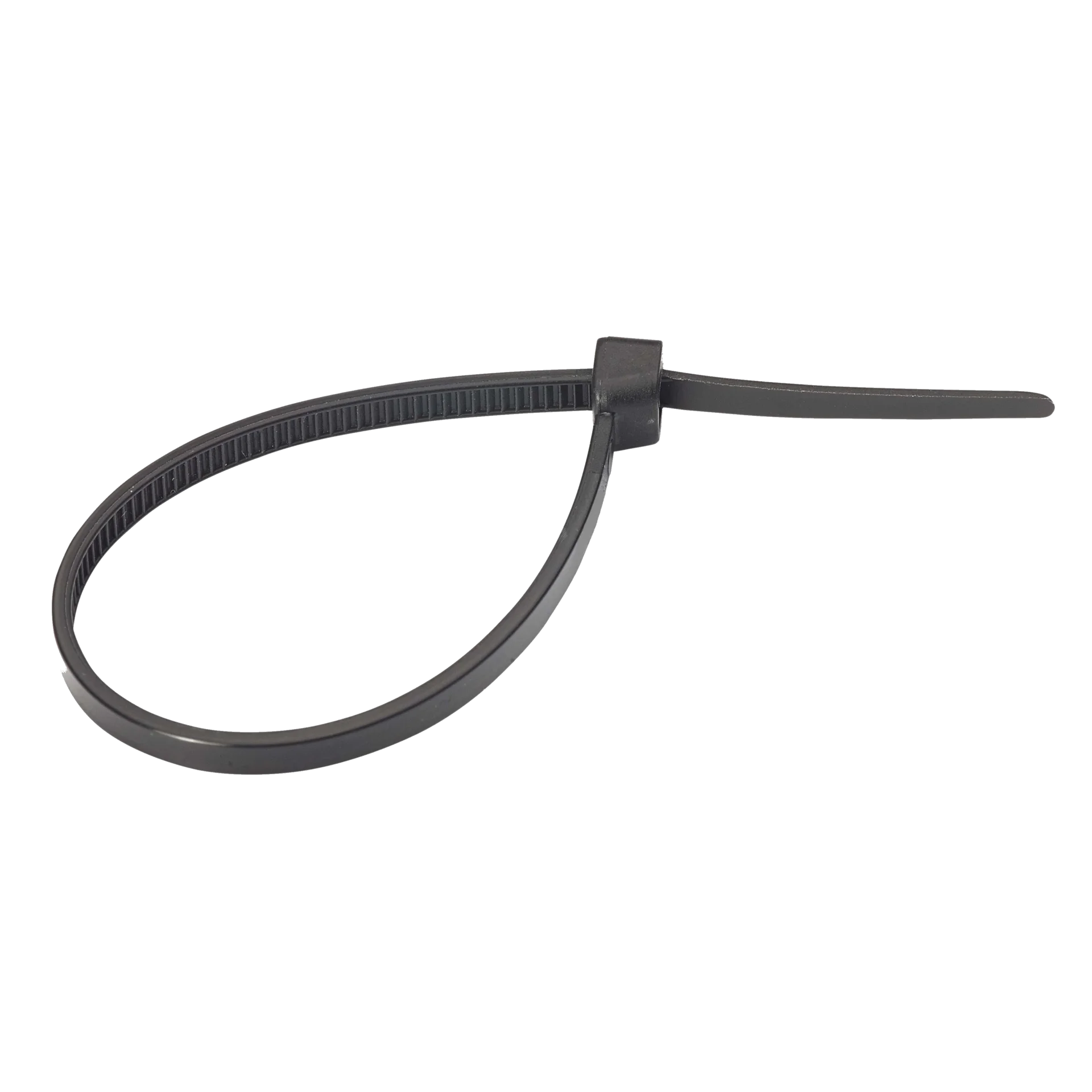 Стяжки нейлоновые 3*200мм (черные), 100 шт