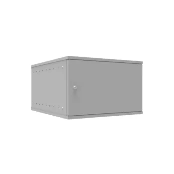 Шкаф телекоммуникационный настенный 6U, 523х600х332мм серия LITE (металлическая дверь)