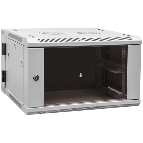 Шкаф телекоммуникационный настенный 6U, 600х550х370мм двухсекционный Шкаф телекоммуникационный настенный 6U, 600х550х370мм двухсекционный