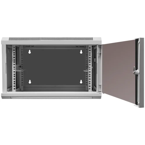 Шкаф телекоммуникационный настенный 6U, 600х550х370мм двухсекционный Шкаф телекоммуникационный настенный 6U, 600х550х370мм двухсекционный