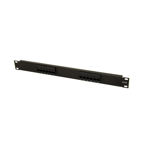 Коммутационная панель SNR, 19" неэкранированная, 1U, 12 портов, cat.5e, горизонтальная заделка Коммутационная панель SNR, 19" неэкранированная, 1U, 12 портов, cat.5e, горизонтальная заделка