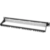 Коммутационная панель SNR, 19" неэкранированная, 1U, 24 порта, cat.6, горизонтальная заделка Коммутационная панель SNR, 19" неэкранированная, 1U, 24 порта, cat.6, горизонтальная заделка