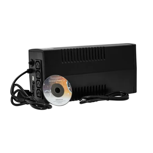 Источник бесперебойного питания Line-Interactive, 600 VA, LED серия PRO, выходные розетки IEC320 C13 Источник бесперебойного питания Line-Interactive, 600 VA, LED серия PRO, выходные розетки IEC320 C13