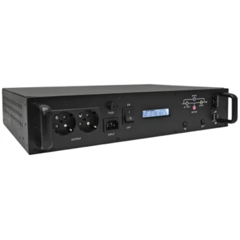 Источник бесперебойного питания Line-Interactive, 1000 VA, Rackmount LCD (чистый синус на выходе) Источник бесперебойного питания Line-Interactive, 1000 VA, Rackmount LCD (чистый синус на выходе)