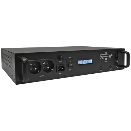 Источник бесперебойного питания Line-Interactive, 1000 VA, Rackmount LCD (чистый синус на выходе) Источник бесперебойного питания Line-Interactive, 1000 VA, Rackmount LCD (чистый синус на выходе)