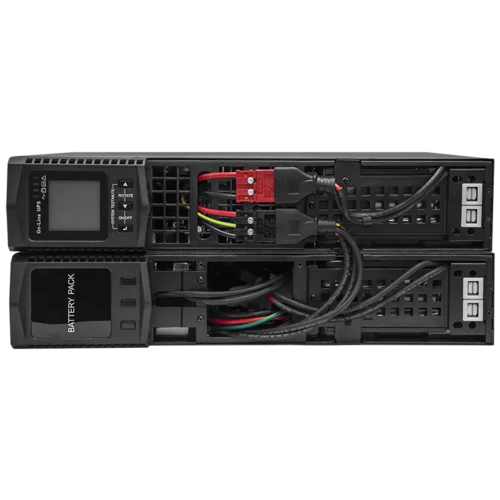 Источник бесперебойного питания on-line серии Element, 2000 VA, 48VDC, 1600Вт х 20 мин (ИБП, блок батарей, cалазки, SNMP)
