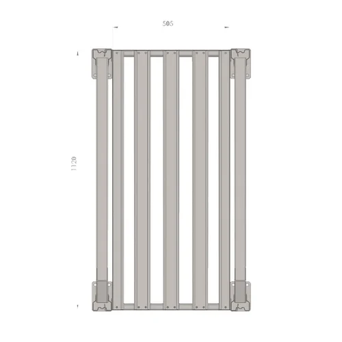 Аккумуляторный стеллаж 5 полок, 2498х686х1135мм (SNR-UPS-RACK-257012-5) Аккумуляторный стеллаж 5 полок, 2498х686х1135мм (SNR-UPS-RACK-257012-5)