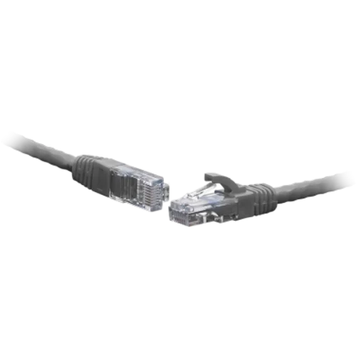 Коммутационный шнур U/UTP 4-х парный cat.5e 1.0м PVC standart серый