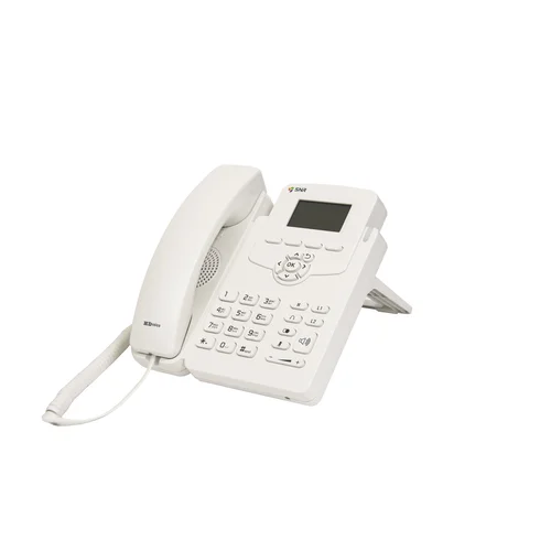 IP-телефон SNR-VP-51W без БП, поддержка PoE, белый цвет