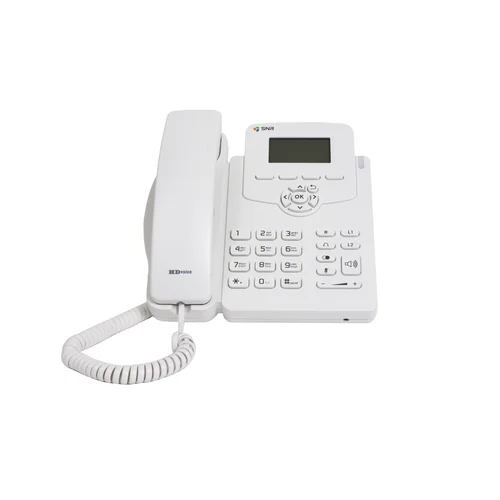 IP-телефон SNR-VP-52W без БП, поддержка PoE, белый цвет