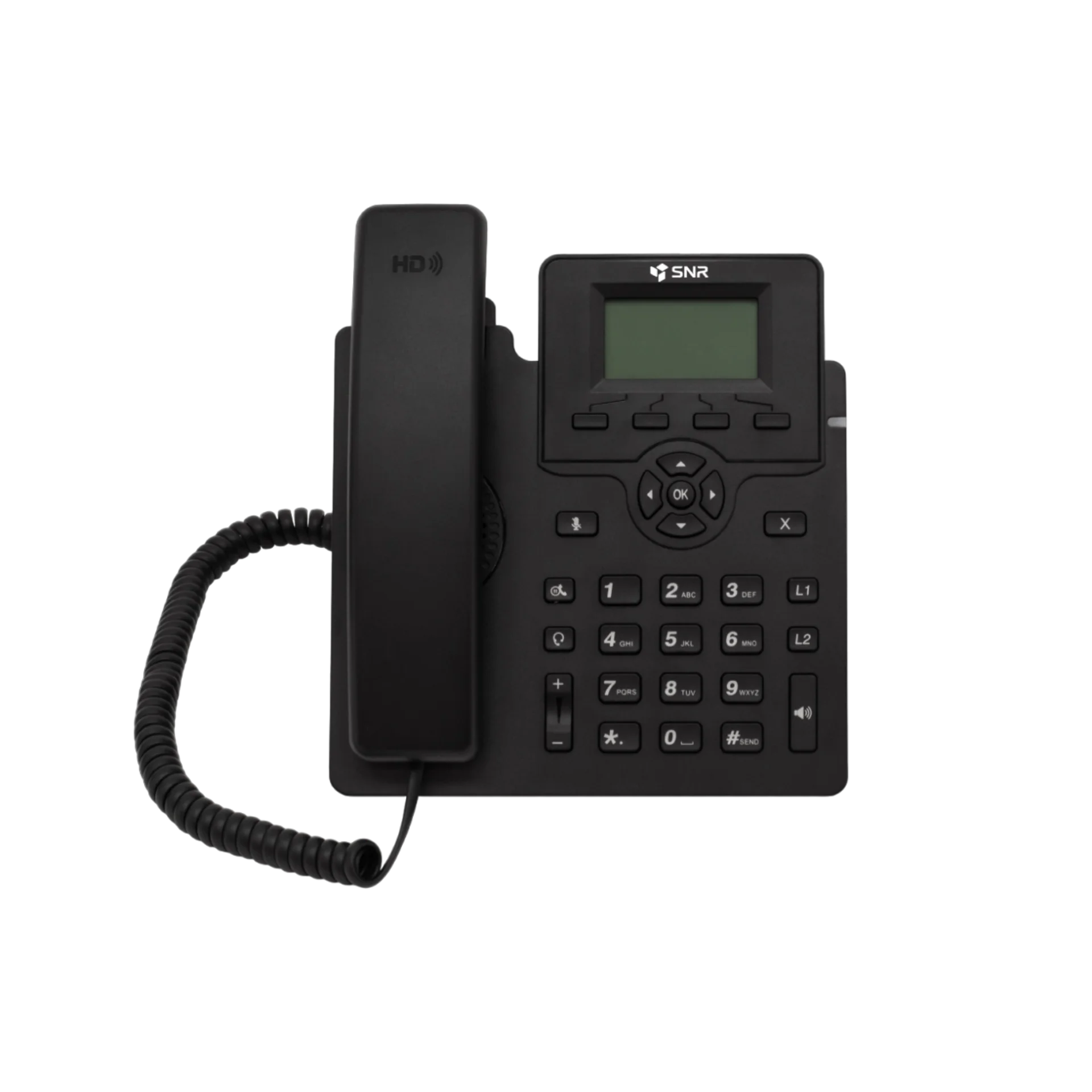 IP-телефон SNR-VP-72-P, 2 SIP-аккаунта, PoE, без БП IP-телефон SNR-VP-72-P, 2 SIP-аккаунта, PoE, без БП