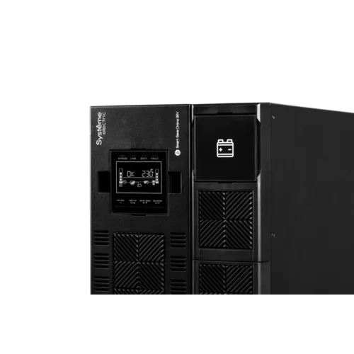 Источник бесперебойного питания Systeme Electric Smart-Save Online SRV 10000 ВА, монтаж в стойку 5U, 230 В, 1:1, клеммный вход/выход Источник бесперебойного питания Systeme Electric Smart-Save Online SRV 10000 ВА, монтаж в стойку 5U, 230 В, 1:1, клеммный вход/выход