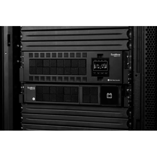 Источник бесперебойного питания Systeme Electric Smart-Save Online SRV 10000 ВА, монтаж в стойку 5U, 230 В, 1:1, клеммный вход/выход Источник бесперебойного питания Systeme Electric Smart-Save Online SRV 10000 ВА, монтаж в стойку 5U, 230 В, 1:1, клеммный вход/выход