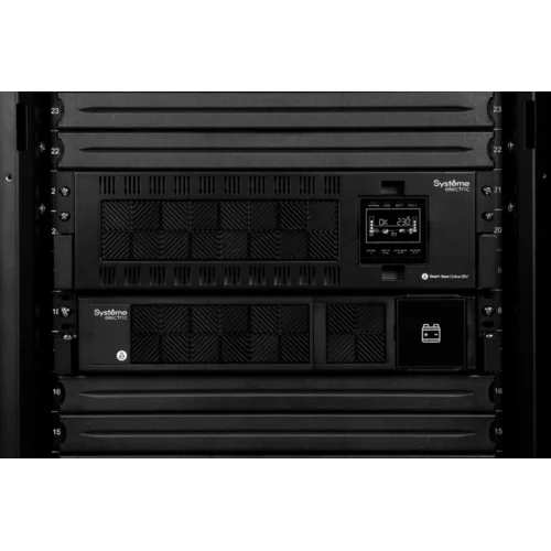 Источник бесперебойного питания Systeme Electric Smart-Save Online SRV 10000 ВА, монтаж в стойку 5U, 230 В, 1:1, клеммный вход/выход Источник бесперебойного питания Systeme Electric Smart-Save Online SRV 10000 ВА, монтаж в стойку 5U, 230 В, 1:1, клеммный вход/выход