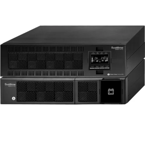 Источник бесперебойного питания Systeme Electric Smart-Save Online SRV 10000 ВА, монтаж в стойку 5U, 230 В, 1:1, клеммный вход/выход Источник бесперебойного питания Systeme Electric Smart-Save Online SRV 10000 ВА, монтаж в стойку 5U, 230 В, 1:1, клеммный вход/выход