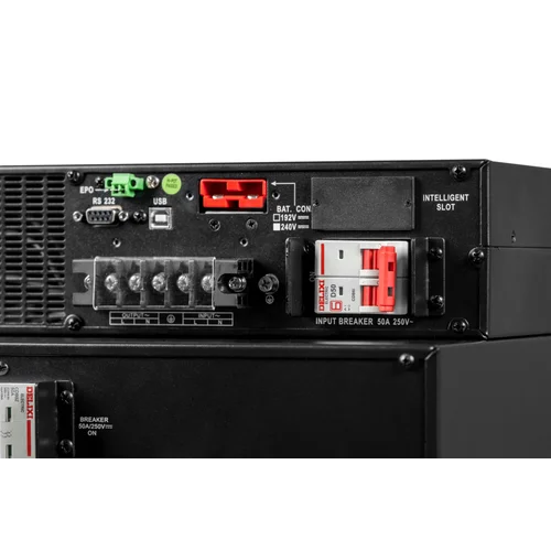 Источник бесперебойного питания Smart-Save Online SRV Systeme Electric 6000 ВА, конвертируемый форм-фактор 5U, 230 В, 1:1, клеммный вход/выход, SmartS Источник бесперебойного питания Smart-Save Online SRV Systeme Electric 6000 ВА, конвертируемый форм-фактор 5U, 230 В, 1:1, клеммный вход/выход, SmartS
