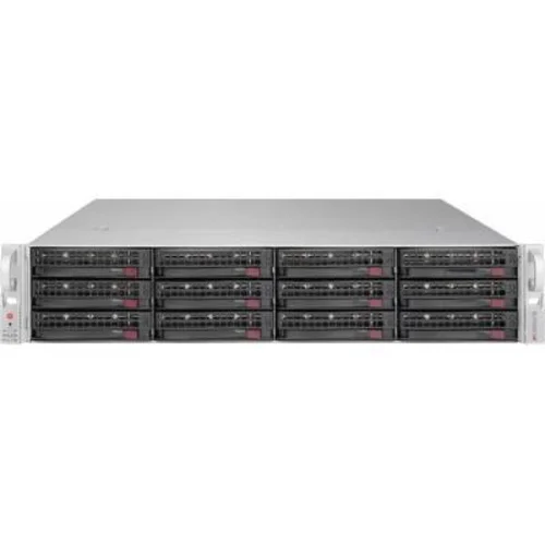 Платформа Supermicro 2U SSG-6028R-E1CR12T, Два процессора E5-2600v3/v4, DDR4, 12x3.5" SAS/SATA HDD, 4x10GBase-T Платформа Supermicro 2U SSG-6028R-E1CR12T, Два процессора E5-2600v3/v4, DDR4, 12x3.5" SAS/SATA HDD, 4x10GBase-T