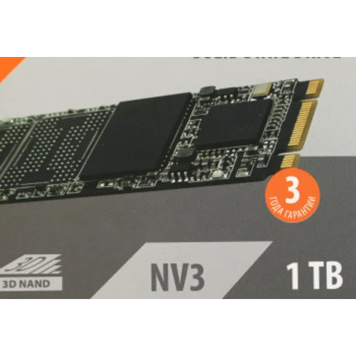 Накопитель SSD SunWind PCIe 3.0 x4 1TB SWSSD001TN3T NV3 M.2 2280