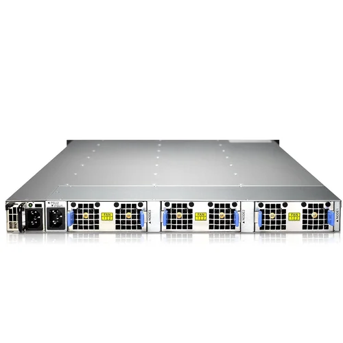 Серверная платформа 1U Barebone ,3*Nodes,6*HDD trays,Single Socket Xeon LGA1150 E3-1200v3/v4MB,500W DELTA PSU,Heatsink,Slide Rail Серверная платформа 1U Barebone ,3*Nodes,6*HDD trays,Single Socket Xeon LGA1150 E3-1200v3/v4MB,500W DELTA PSU,Heatsink,Slide Rail