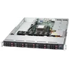 Платформа Supermicro 1U SYS-1019P-WTR, до одного процессора Intel Xeon Scalable, DDR4, 10x2,5" HDD SATA, 2x10GBase-T