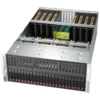 Платформа Supermicro 4U SYS-4029GP-TRT, до двух процессоров Intel Scalable, DDR4, 24x2,5" HDD SATA, до восьми графических ускорителей