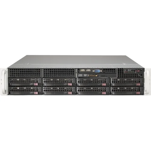 Платформа Supermicro 2U SYS-6029P-TR, Два процессора Intel Xeon Scalable, DDR4, 8x3,5" HDD SATA, 2x1000Base-T