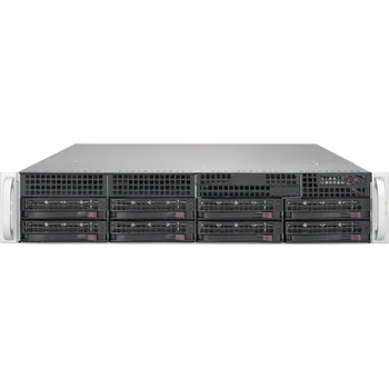 Платформа Supermicro 2U SYS-6029P-WTR, Два процессора Intel Xeon Scalable, DDR4, 8x3,5" HDD SATA, 2x1000Base-T