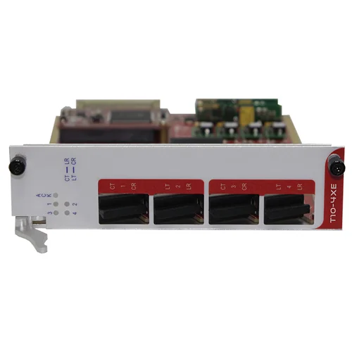 Карта 10G транспондера Orion с EFEC, 4 XFP порта Карта 10G транспондера Orion с EFEC, 4 XFP порта