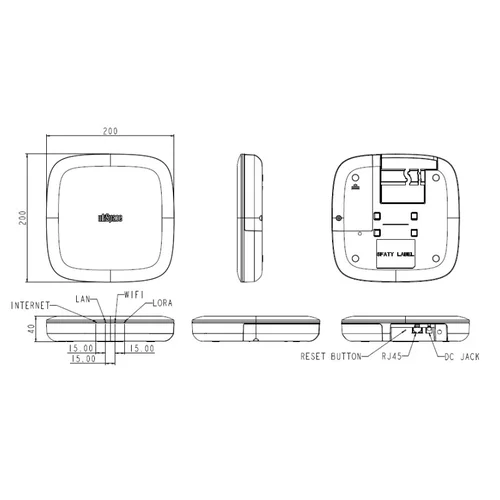 Базовая станция UfiSpace Pico V1.5 Enterprise WiFi Indoor EU868