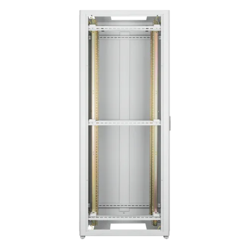 Напольный шкаф 19", 42U, металлическая дверь, Ш800хВ2065хГ800мм, в разобранном виде, серый