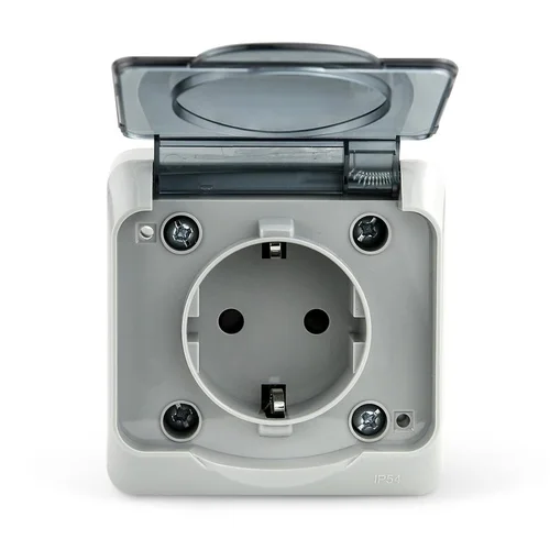 Розетка 1-м ОП Nix 16А IP54 250В с заземл. с прозр. крышкой сер. TOKOV ELECTRIC TKE-NX-R1Z-C06T-IP54 Розетка 1-м ОП Nix 16А IP54 250В с заземл. с прозр. крышкой сер. TOKOV ELECTRIC TKE-NX-R1Z-C06T-IP54