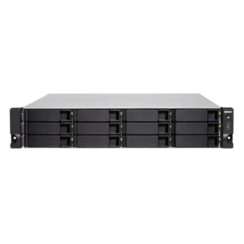 Сетевое хранилище Qnap TS-1283XU-RP-E2124-8G, 12xSATA 2,5", 3,5", 4x1000Base-T, 2x10Gbe SFP+, без дисков Сетевое хранилище Qnap TS-1283XU-RP-E2124-8G, 12xSATA 2,5", 3,5", 4x1000Base-T, 2x10Gbe SFP+, без дисков