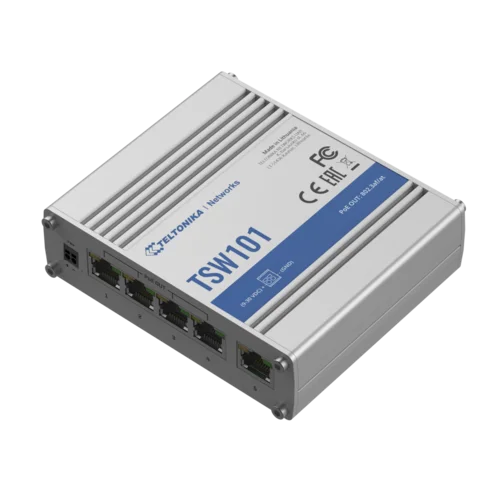 Промышленный PoE коммутатор Teltonika TSW101 Промышленный PoE коммутатор Teltonika TSW101