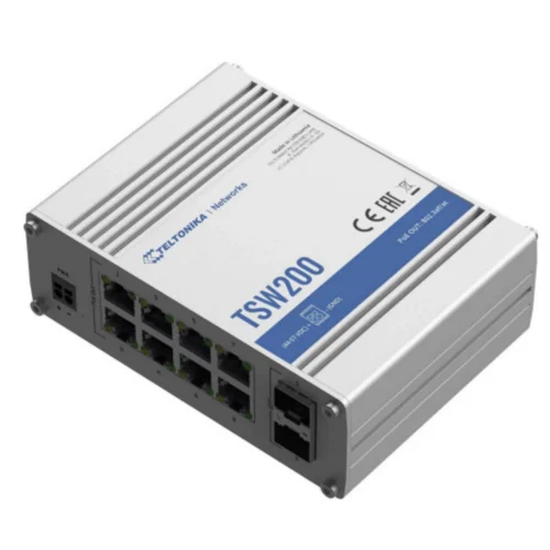 Промышленный PoE коммутатор Teltonika TSW200