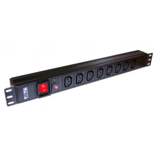 Блок распределения питания Lanmaster TWT-PDU19-10A8C3 гор.размещ. 8xC13 базовые 10A C14 Блок распределения питания Lanmaster TWT-PDU19-10A8C3 гор.размещ. 8xC13 базовые 10A C14