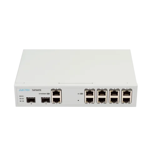 Оптический мультиплексор, 8 Е1+100 Mb Ethernet, 1U, 2 шасси под SFP