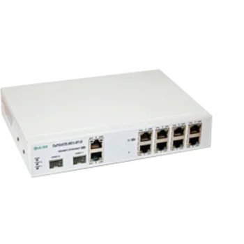 Оптический мультиплексор Eltex ToPGATE, 8 E1 + 1 Gb Ethernet, 2 шасси под SFP, 1U Оптический мультиплексор Eltex ToPGATE, 8 E1 + 1 Gb Ethernet, 2 шасси под SFP, 1U