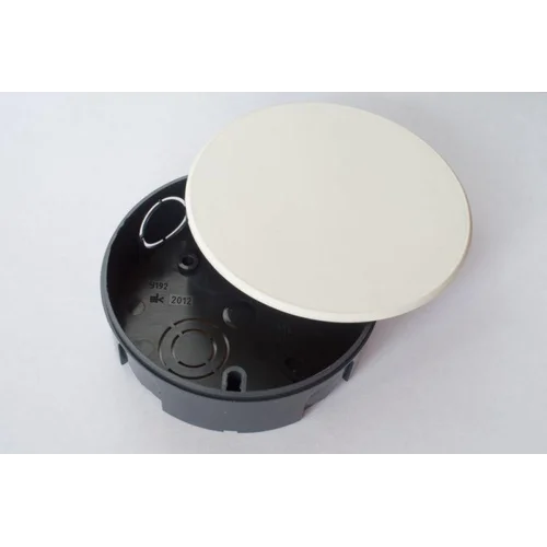 Коробка ответвительная СП 106х17мм (размер коробки без крышки d96х15мм) SE U191